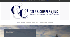 Desktop Screenshot of darylcole.com